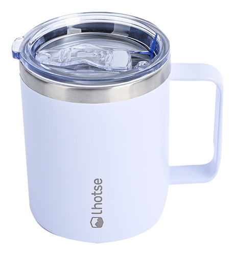 Taza Térmica Insulada Camping 350ml White