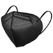 Comprar Cubrebocas Kn95 Negro Mascarilla Sanwo Certificado 10 Pzas