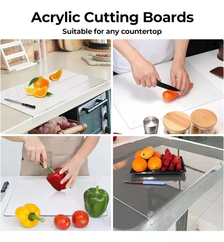  Tablas de cortar acrílicas para encimera de cocina