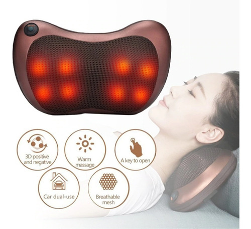 Almohada Masajeador Cuello, Espalda, Piernas Relajante