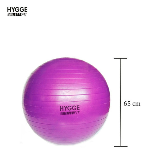 Imagen 2 de 10 de Pelota Esferodinamia 65cm Fitness Pilates Yoga + Inflador