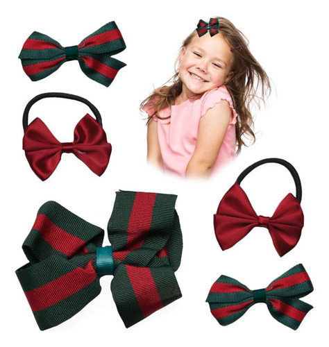 Set Lazos De Cabello Para Niñas