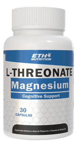 Magnesio L-treonato - Función Cognitiva 60 Cáps Eth Sin Sabor