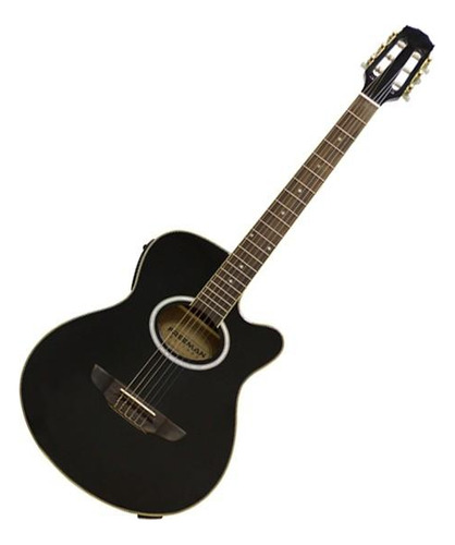 Guitarra Electroacústica Freeman Fra95ncet Nylon Negra