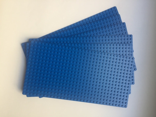 Lego (6 Piezas) Base Plate 16x32 Azul 4226002-2748