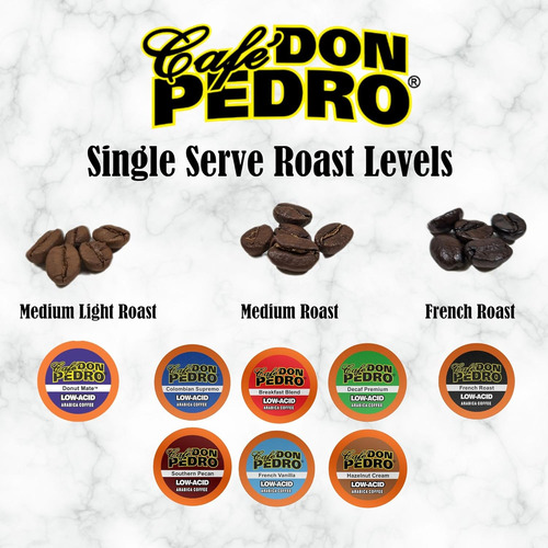 Café Don Pedro Crema De Nuez, 72 Capsulas Café Bajo Ácido