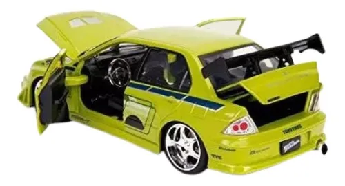 Brian Mitsubishi Lancer Evolution Jada - Escala 1:24 - Rapid