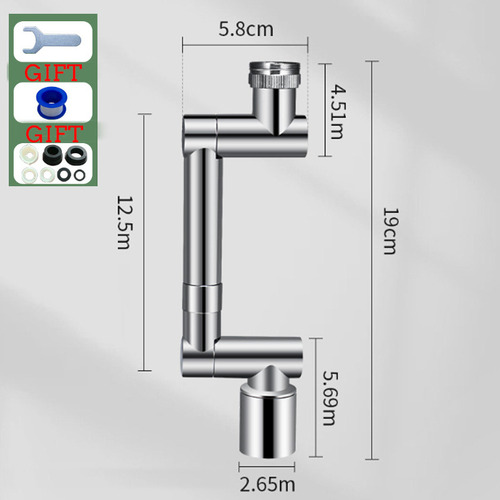 Extensor De Grifo Con Brazo Robótico Multifuncional Giratori