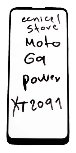 Cristal Vidrio Visor De Tactil Motorola Moto G9 Power Xt2091