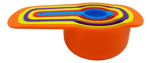 6 Cucharas Medidoras Cocina Repostería Medida Taza (lpj-363)
