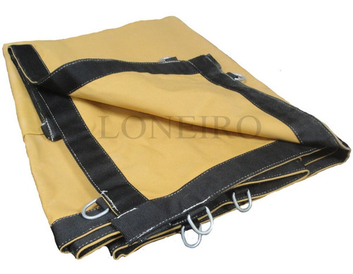 Imagem 1 de 9 de Tela Toldo Lona Sombreamento Areia Shade Multiuso 5x5 Metros