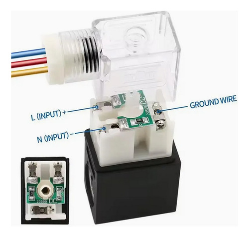 Válvula Bloco Manifold 3/2 Vias Dc12v - 4 Válvulas -tubo 6mm