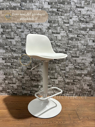 Silla De Bar Acolchada Con Espaldar Elegance X4