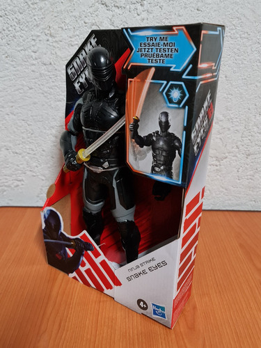 Figura Snake Eyes: G.i. Joe Origins Ninja Strike Snake Eyes