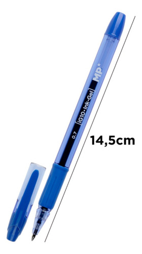 6 Pack Ahorro De Boligrafo Tinta Gel Punta 0.7mm 4u Mp