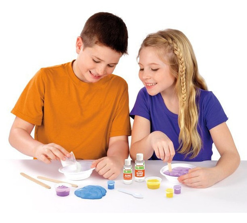 Imagen 4 de 8 de Slime Nickeloeon Con 3 Fragancias Kit Para Hacerlo Tu Mismo