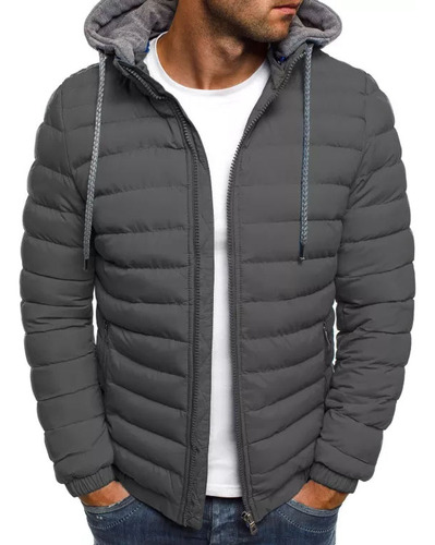 Chamarra De Invierno Acolchada Para Hombre Chamarra De Burbu