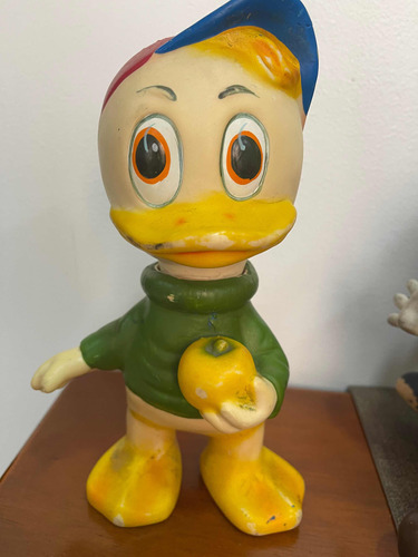 Figura Pato Sobrino De  Donald  Industrias Bartoplas Vintage