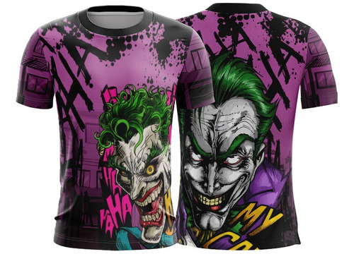 Camiseta Masculina Personalizada Coringa Malvadao Dryfit