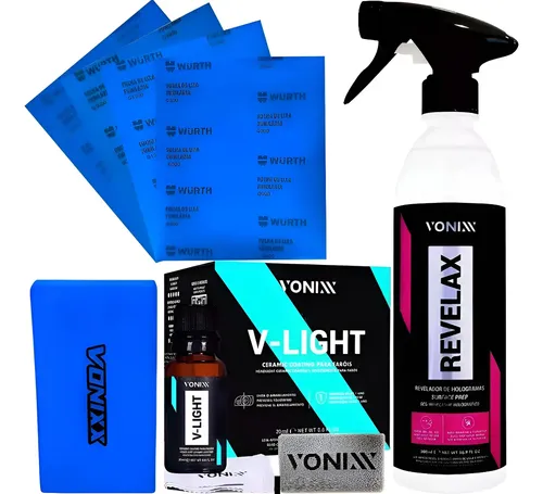 Kit Polimento Vonixx V-Light Revelax Wurth