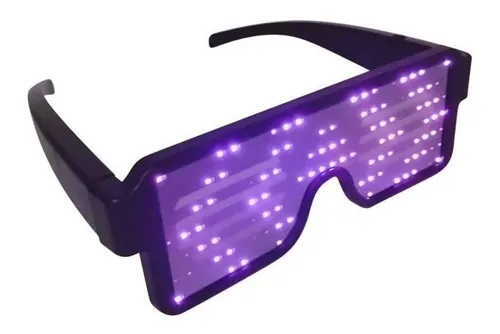 Lentes Led Gafas Luces Led Usb Lentes Fiesta Tiktok Luz Led