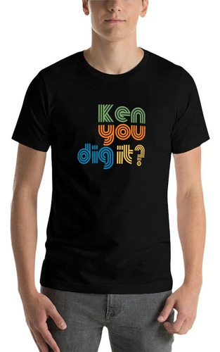 Playera Con Logo De Kenyoudigit Ropa Hippie De Gran Tamaño