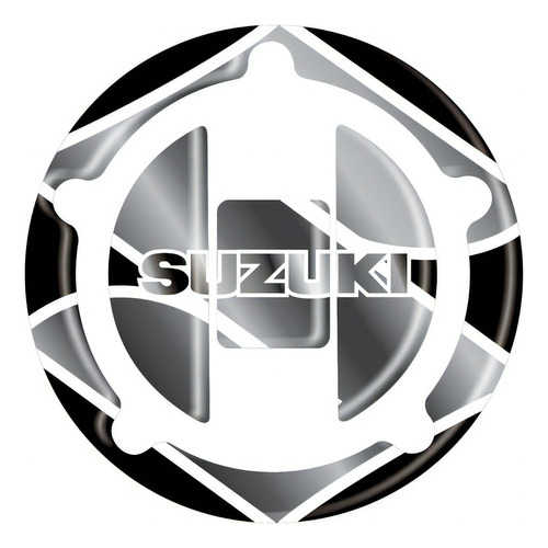 Protetor Bocal Tanque Suzuki Black Aluminium Gsx R-750 Cor Multicolorido