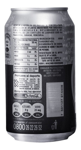 Soda Schweppes Lata 355ml 3 Unidades.
