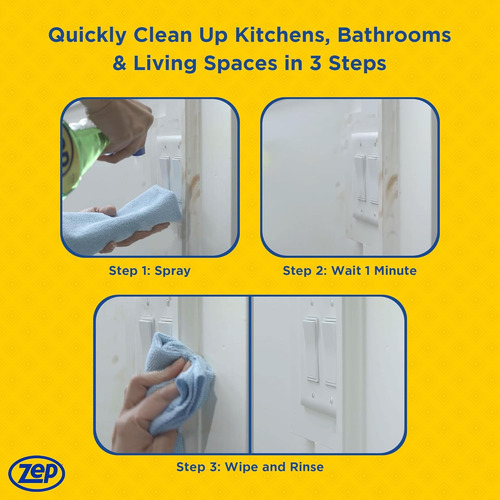 Zep All-purpose Cleaner 32 Oz (case Of 4) Cleans Almost A...