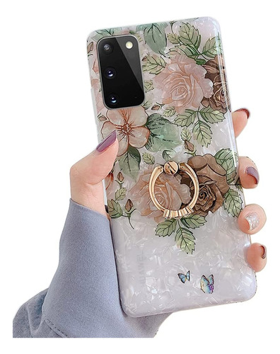 Funda Protectora Reforzada Con Anillo Para Galaxy S20