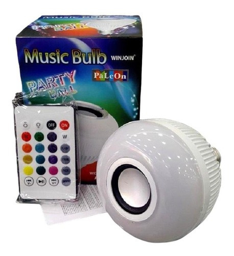 Lampada Bluetooth Global Cx0310 Music Led Com Controle