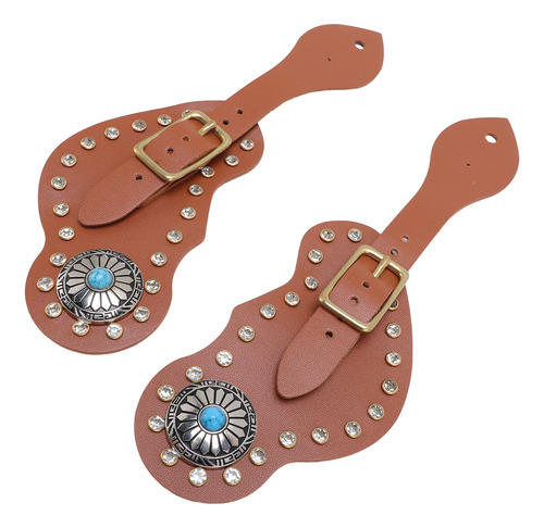 Botas De Vaquero Con Tirantes Rectos, Equipo Ajustable, Rode