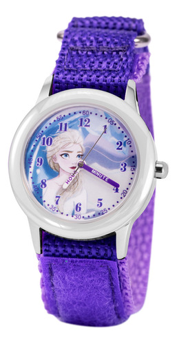 Reloj Disney Para Niñas Wds001019 Elsa Frozen 2 De Acero