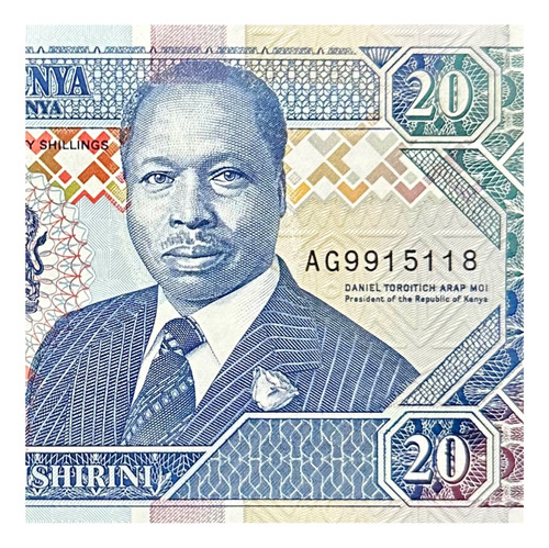 Kenia - 20 Shillings - Año 1994 - P #31 - Africa