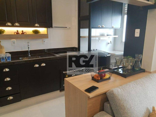 Apartamento Com 2 Dormitórios À Venda, 66 M² Por R$ 690.000,00 - Campo Grande - Santos/sp - Ap5658