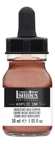 Tinta Acrilica Liquitex Lx Professional Ink Color A Escoger Color Iricident Rich Cooper - Cobre Brillante Iricidient