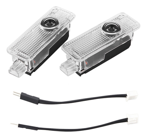 Proyector De Luz De Puerta, 2 Piezas, Proyección Led De 12 V