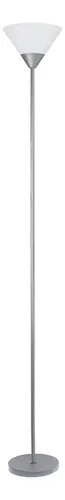 Lámpara De Pie Torchiere Simple Designs Lf1011-slv Plata 1