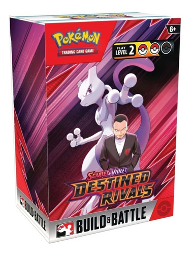 Pkm Tcg S&v - Destined Rivals Build & Battle Box Ingles