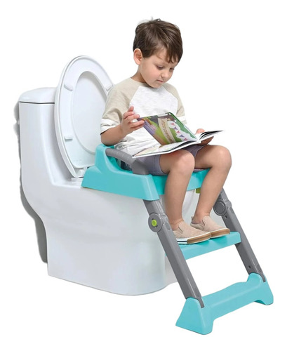 Escalera Potty Entrenamiento Inodoro Asiento 2en1 Para Niños