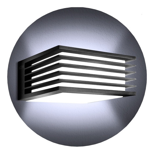 Aplique Pared Led Bidireccional Foco E27-4314 Exterior Full