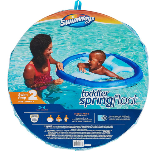 Swimways Float De Primavera Para Niños Para Piscina - Azul