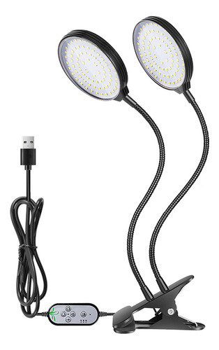 K Luz Usb For Cultivo De Plantas, 156 Led, Espectro