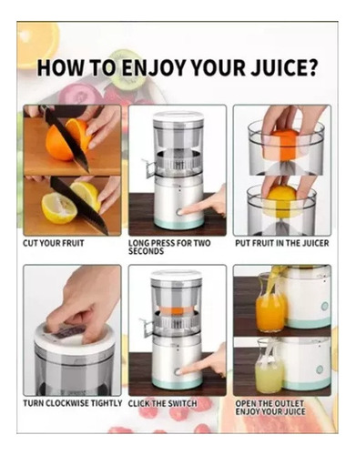 Exprimidor Automático Extractor De Jugo Y Frutas Cítricos