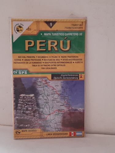 Peru Mapa Turístico Carretero