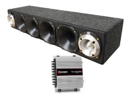 Corneteira 4 Driver D250x + 2 Tweeter St400 + Módulo