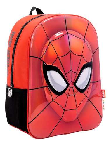 Mochila Marvel Spiderman Color Rojo 40cm Febo