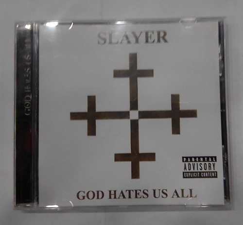 Slayer. God Hates Us All. Cd Original Usado. Qqh.