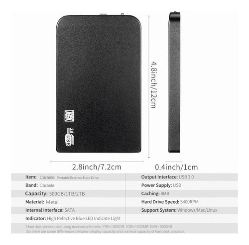- 2tb External Hd Hard Drive For Laptops Usb