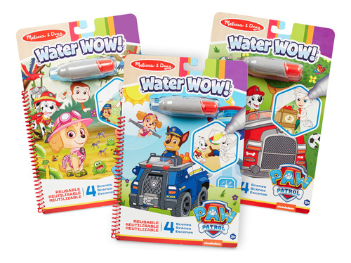 Melissa & Doug Water Wow! - Skye, Chase, Marshall Water Rev.